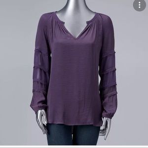 NWT Simply Vera Wang. Size M. Get a sophisticated, boho look with this woman’s